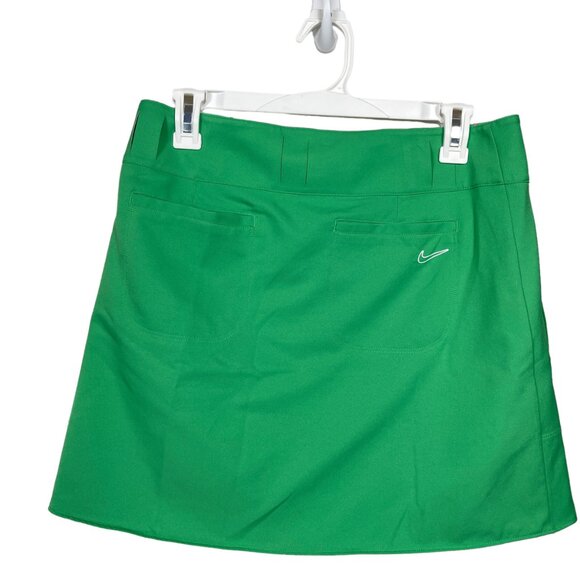 Nike Golf Reversible Skirt Womens 4 Green Plaid Shell Lightweight Preppy Active - Picture 4 of 16